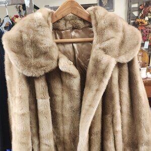 Vintage Tissavel Imported from France Faux Fur